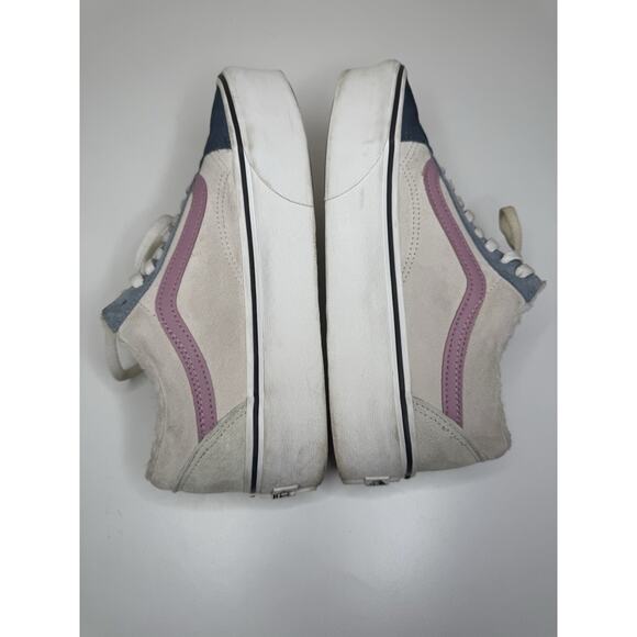 Vans Old Skool Stackform Sneakers Womens 10 Unisex Multi Pig Suede Sherpa Low - Picture 5 of 8